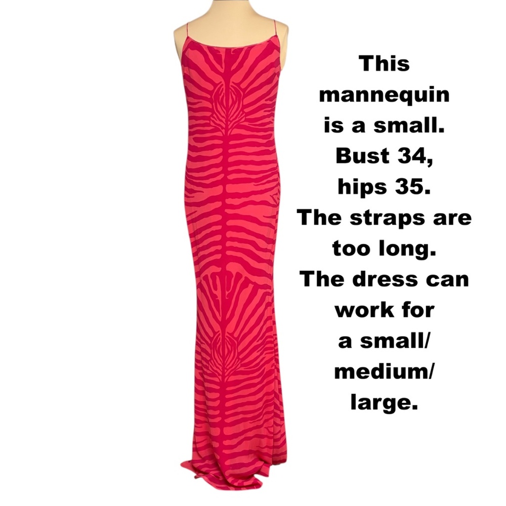 Ronny Kobo Collection Pink Maxi Dress